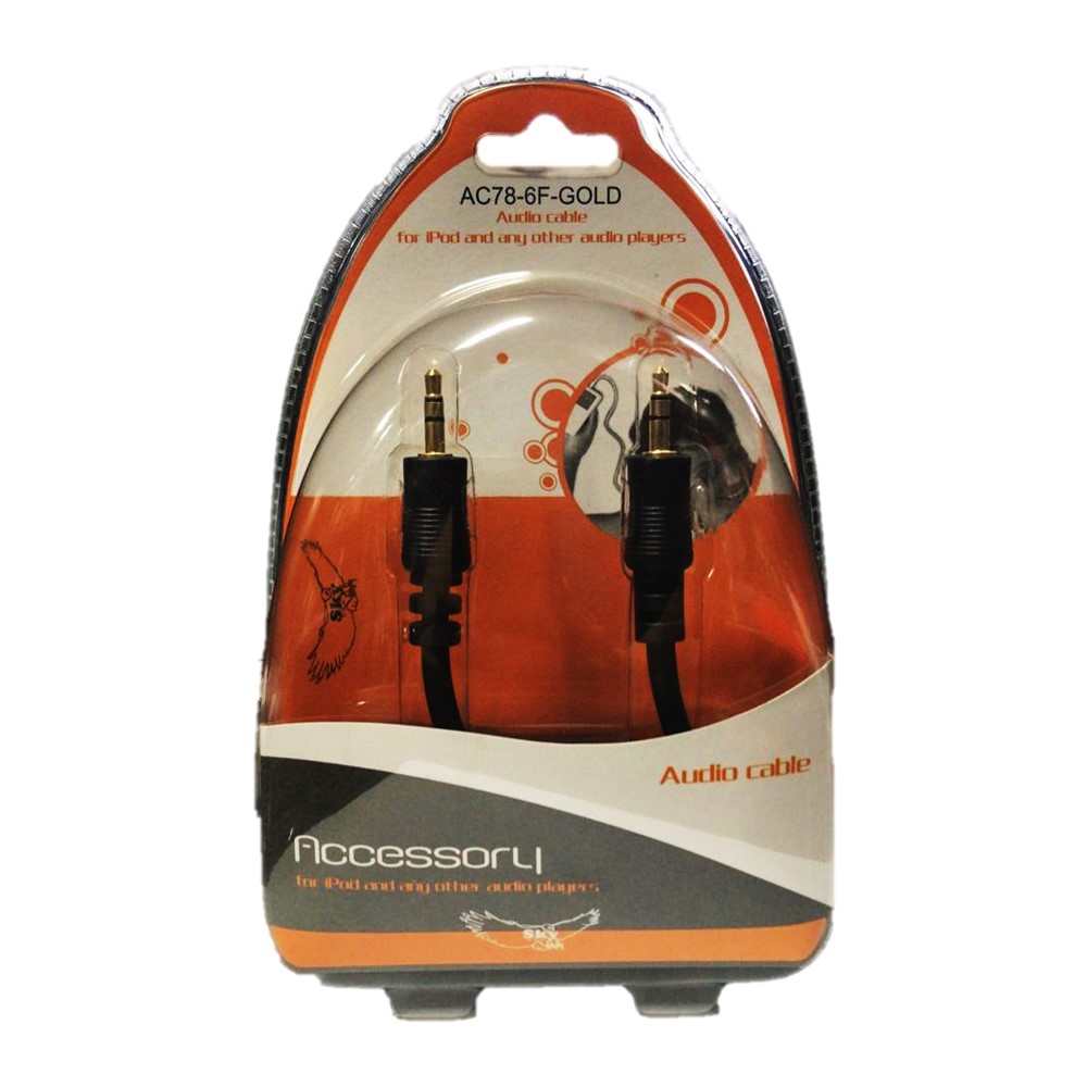 Cable de 1/8 a 1/8 Stereo Sky