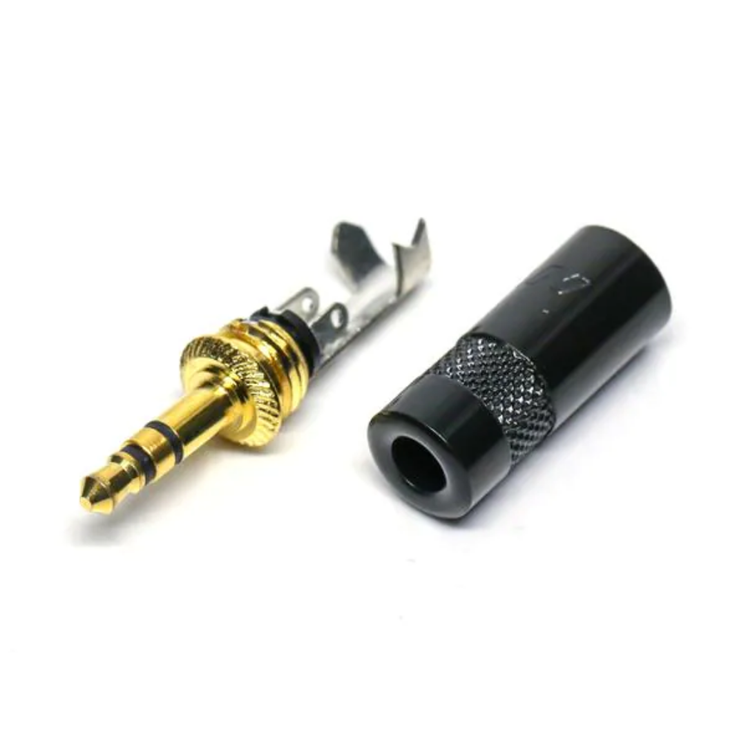 Jack Cuffie Connettore Mini Jack Stereo 3,5mm Neutrik Rean NYS231BG-LL - Placcatura In Oro Per Cavi Fino A 8mm Spinotto Audio Placcato Oro - Foto 9