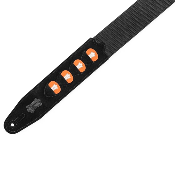Faja para guitarra con almacenador de puas - MC2PH-BLK - Imagen 2