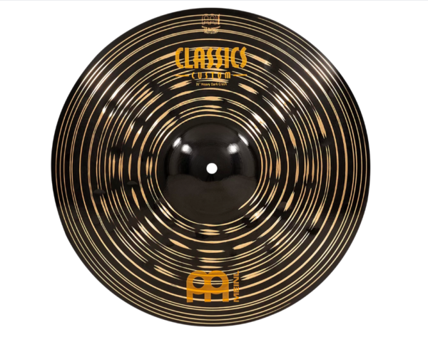 Platillo Dark Heavy Crash 16" - Meinl - Classic Custom Series