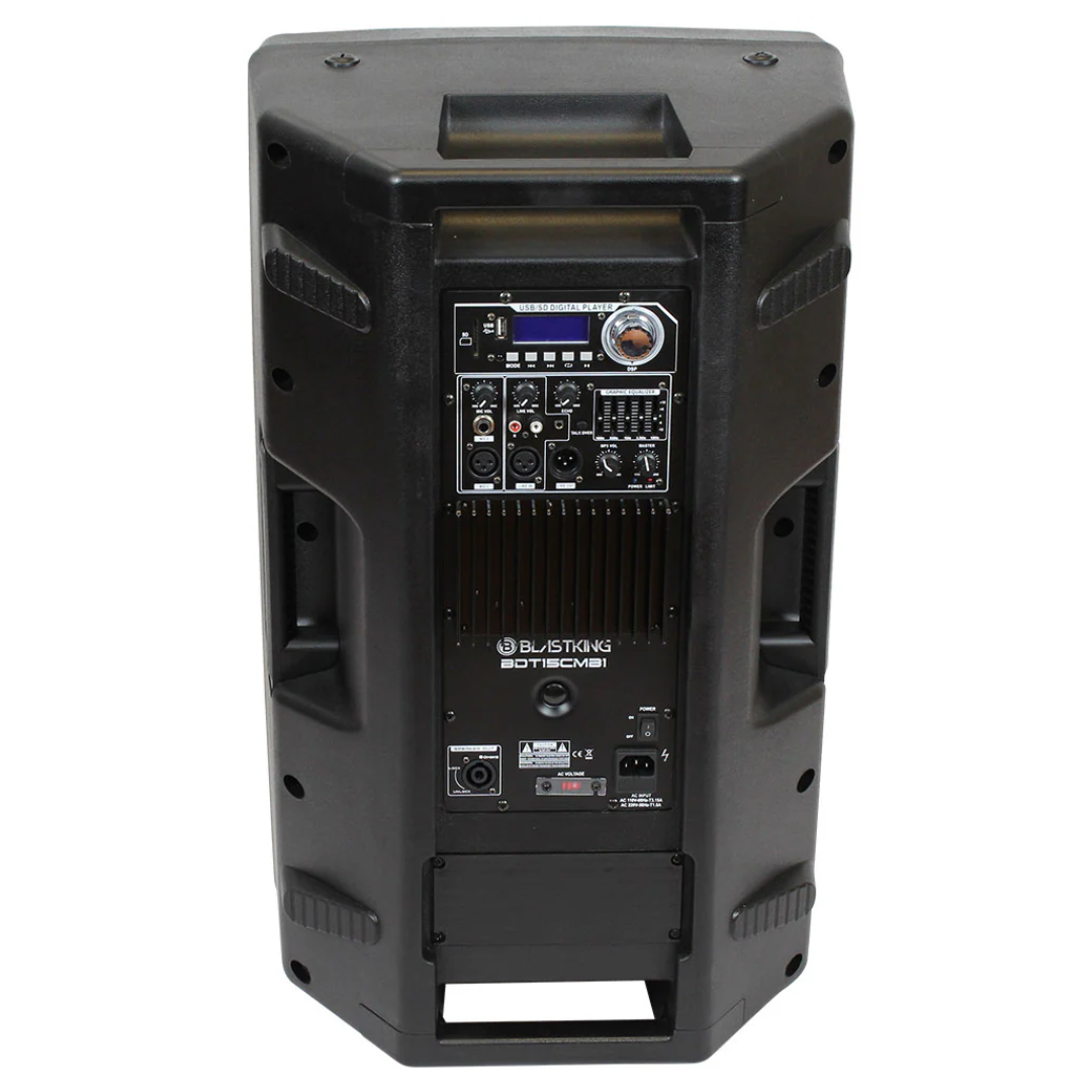 Combo de Parlante 15" con Stand y Micrófono - Blastking - Imagen 2